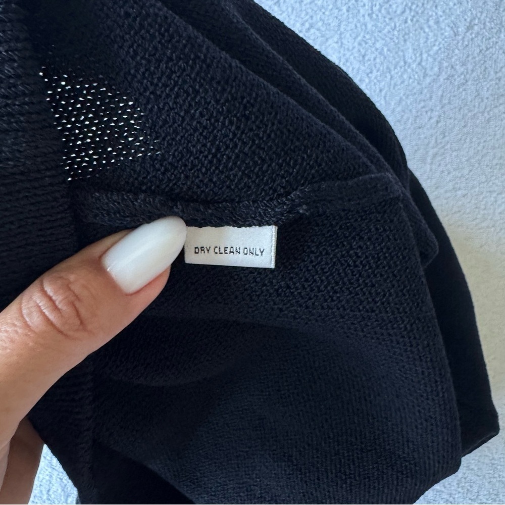 St. John Designer Black knot Pencil Skirt for Work size 4 - Picture 3 of 7